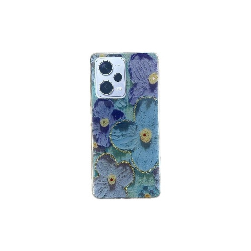 Funda Flor Violeta Para Redmi Note 12 Pro 5g Poco X5 Pro