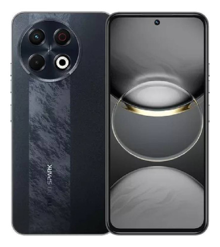 Celular Tecno Spark 30 Pro 8gb Ram 256gb Rom Dual Sim Obsidian Edge