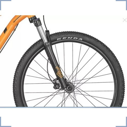 Bicicleta Shimano Altus MTB 29 Scott Aspect 950 de 18 V, color naranja, cuadro talla M