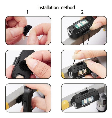 Luces Intermitentes Para Motocicletas 7 Colores De Carga Usb