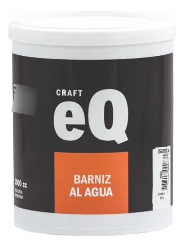 Barniz Al Agua Eq 1 Litro Natural (1000cc)