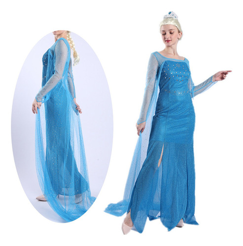Disfraz De Princesa Elsa De Frozen Fancy Para Mujer