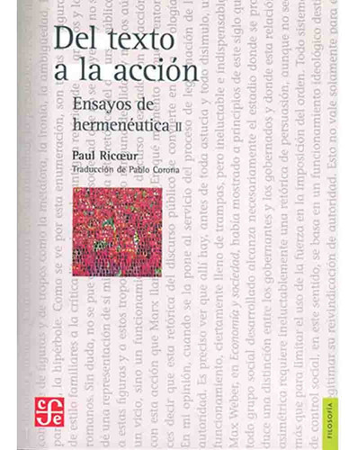 Del Texto A La Accion - Paul Ricoeur