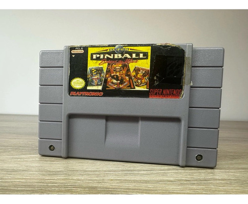 Super Pinball Behind The Mask - Snes (Usado)