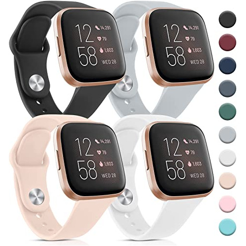 4 Bandas De Paquete Para Fitbit Versa 2 / Fitbit Hxrkq