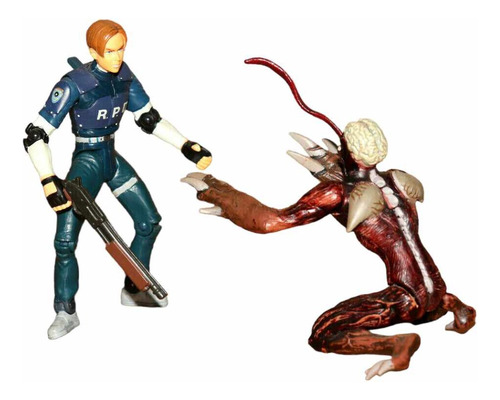 Resident Evil 2 - Leon S. Kennedy And Licker - Toy Biz