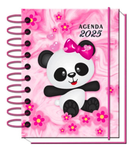 Agenda 2025 Com Calendário E Planejamento Capa Dura Panda