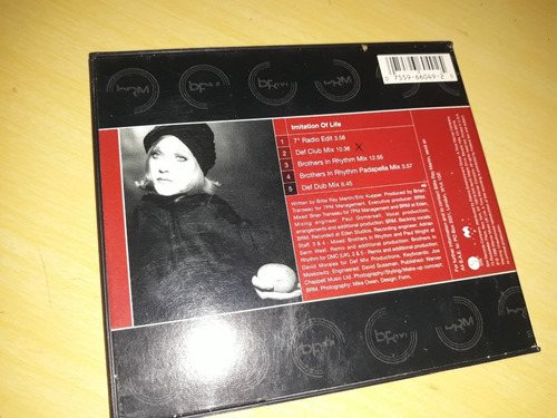 Billie Ray Martin - Imitation Of Life - Cd Single (Usado)