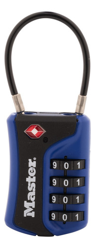 Master Lock Candado De Combinación Para Tsa, Numérico, 1 Paquete, Colores Variados