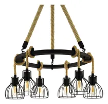 Comprar Eglo Rampside , Lámpara Colgante De Techo , 6 Focos