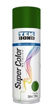 Tinta Spray Verde Metal 350ml Tekbond