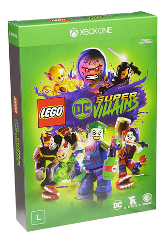 Jogo Lego Super Vilões Edição Com Boneco Xboxone