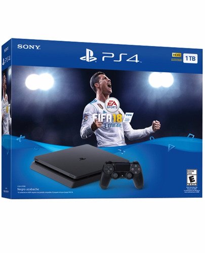 Consola Playstation Ps4 1tb 1000gb + Fifa 18 Nuevo + Tienda