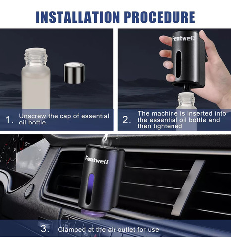 Para Featwell Aromaterapia/fragancia For Coche,