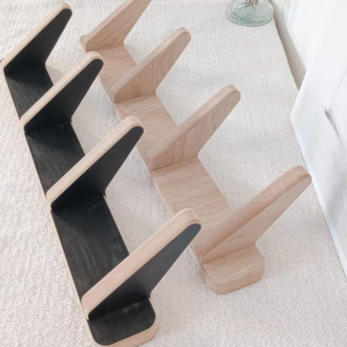 Imagen 7 de 10 de Perchero De Pared X 2 Unidades ¡combo! - No Usa Tornillos