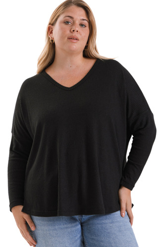 Conjunto Pantalon Y Camiseta De Lanilla Mujer Talles Grandes