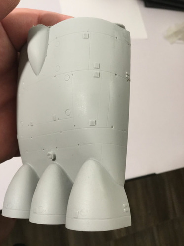 Robotech Mospeada Moscato Garfish Model 1/350