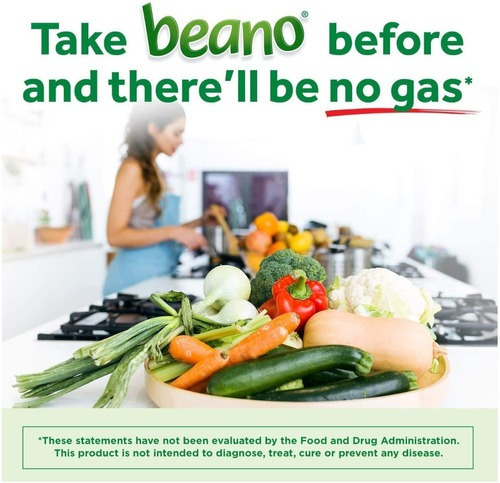 Imagem 4 de 7 de Beano Ultra 800 Prevenção E Alívio De Gases