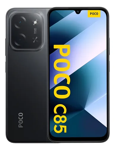 Smartphone Xiaomi Poco C85 256gb 8gb Ram Nfc 4g Dual Sim Preto