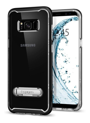 Case Spigen Crystal Hybrid Para Galaxy S8 Normal C/ Apoyo