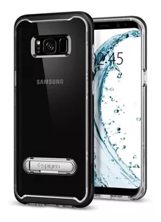 Case Spigen Crystal Hybrid Para Galaxy S8 Plus C/ Apoyo