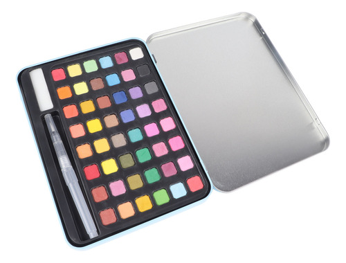 Juego De Pintura De Acuarela Para Adultos, 48 Colores, Solub