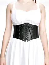Comprar Corset Cinturón Shein Importado Goth Y2k Colorblock Eco Cuer