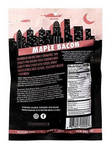 Louisville Vegano Cecina - Maple Bacon, Vegetarianos Y Vegan