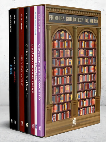 Coleção Biblioteca De Ouro - Box Com 7 Livros, De Camelot Editora., Vol. 1. Editorial Camelot, Capa Mole Em Português