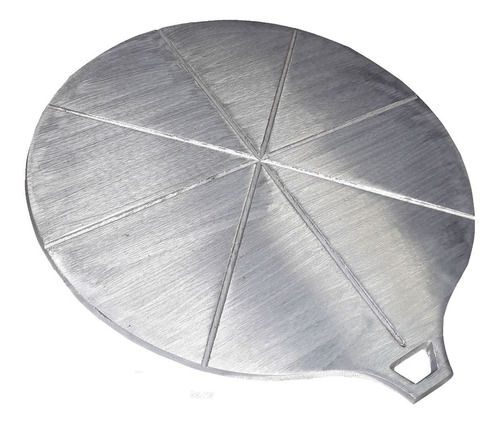 Pizzero Molde Pizza En Aluminio De 46 Cm Diametro Con Lineas