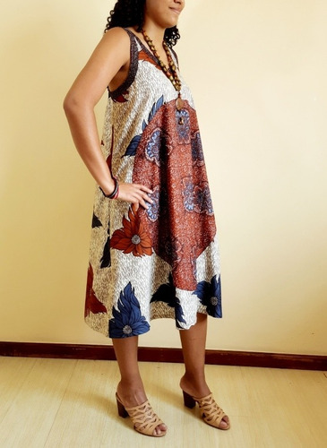 Imagem 4 de 6 de Vestido Feminino Tecido Médio Vanise