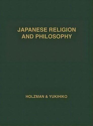 Japanese Religion And Philosophy, De Professor Donald Holzman. Editorial Abc Clio, Tapa Dura En Inglés
