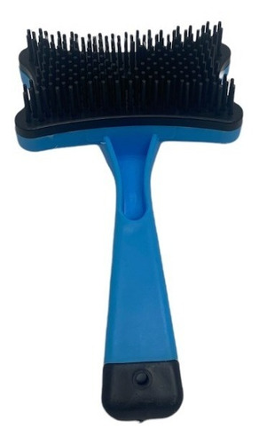 Cepillo Mascotas Con Expulsor 75x40 Mm Cardina Color Celeste