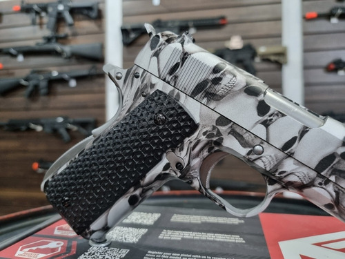 Imagem 7 de 10 de Airsoft Pistola Gbb Armorer Works 1911 Skullcam Ne2101
