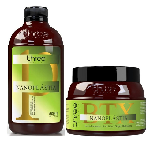 Selagem Pantovin Nanoplastia 500 Ml+ Btx Nanoplastia 500gr