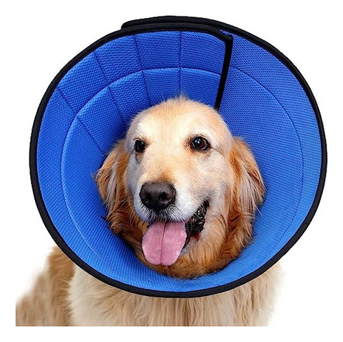 Cono Suave Para Perros Grandes, Cómodo Collar De Recuperaci