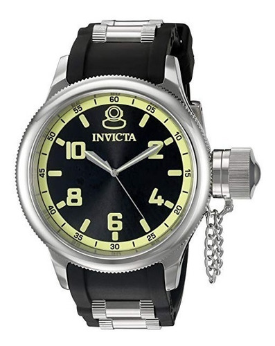 Reloj Invicta Premium Russian Diver Grande Cristal Zafiro