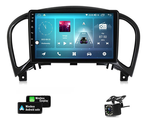 Pantalla Estereo Nissan Juke 11-16 Carplay 4+64 Android 14