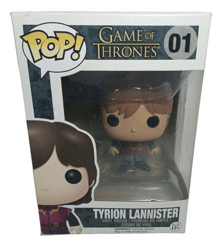 Figura Funko Pop Game Of Thrones Tyrion Lannister 1 Original