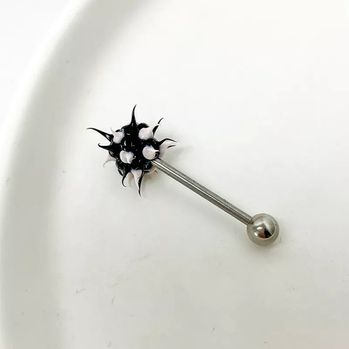 Piercing Punk Virus Acero Inoxidable Unisex