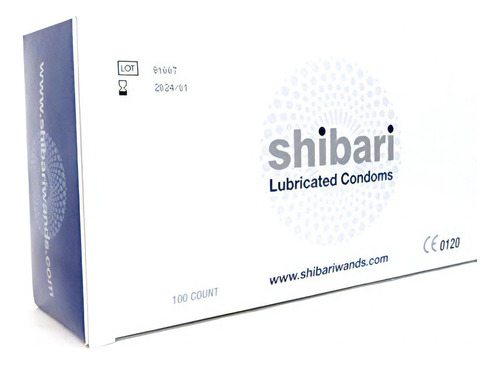 Shibari Premium Condones De Latex Lubricados, 144 Unidades