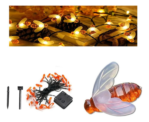 Pack 3 Guirnaldas Abejitas Solares