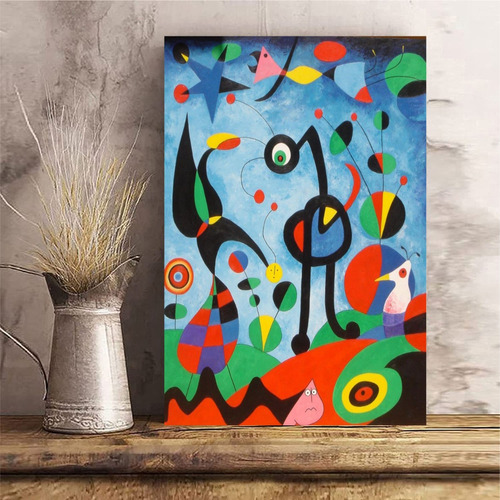 Cuadros Joan Miro - El Jardin Tamaño Xl (27x42cm)