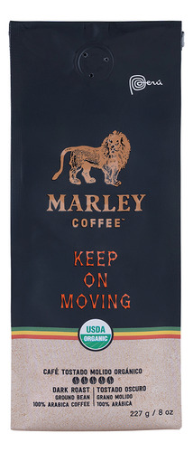 Café Grano Molido · Keep On Moving 227 G · Marley Coffee