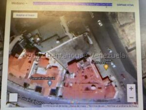 Imagen 6 de 12 de #23-1373 Terreno 1.168m2 En Esquina Con Inmueble Desocupado, En El Rosal