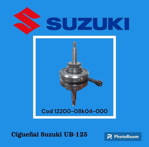 Cigueñal Suzuki Ub-125