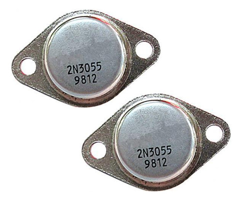 3 X 3-6 Pacotes 2 Unidades 2n3055 Npn Transistor 100v 15a