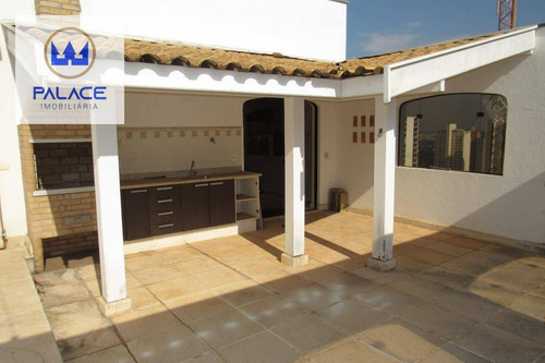 Imagem 11 de 30 de Cobertura Com 3 Dormitórios, 360 M² - Venda Por R$ 980.000,00 Ou Aluguel Por R$ 1.800,00/mês - Centro - Piracicaba/sp - Co0002