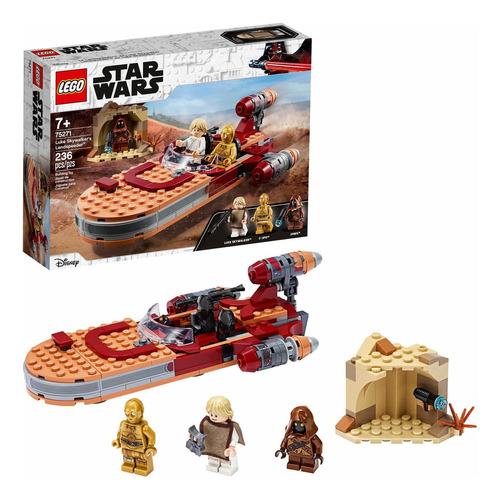 Figuras Para Armar Lego Star Wars: A New Hope Luke Skyw Fgr