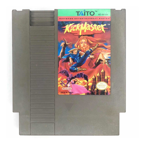 Kick Master - Juego Original Para Nintendo Nes Kickmaster